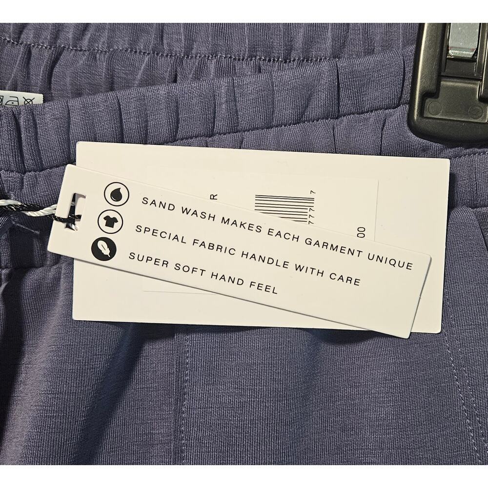 NWT $88 Thrive Société Patch Pocket Joggers In Indigo Size M - Picture 8 of 8